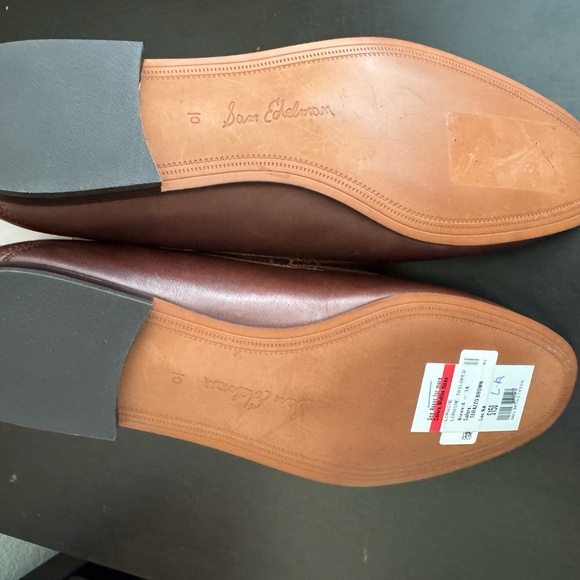 Sam Edelman Women's Loraine Tailored Loafers Size 10 Terazzo Brown - Picture 5 of 5